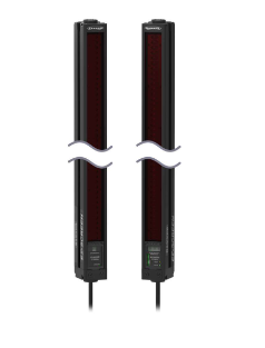 SLSCP14-1200P88, Banner, 73978 ez-screen cascade pair, 14 mm resolution, range: 0.1-6 m (4 in - 20 ft), height: 1200 mm (47.