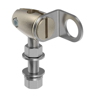 SMB18FAM10, Banner, 11184 bracket: kit for 10 mm (3/8 in) rod bracket systems for, most 18 mm barrel mount sensors, lig