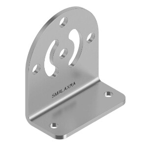 SMBLAXRA, Banner, 81666 bracket angular para modelos led_lax_5-xq. acero inox. incluye 2 pzas.