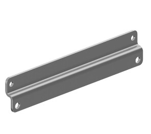 SMBBSSM, Banner, 12465 bracket de montaje en superficie, acero inoxidable  316, incluye 2