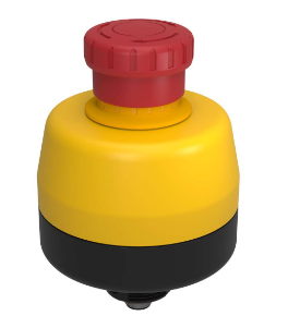 SSA-EB1P-11ECQ4, Banner, 25299 ssa-eb1 30 mm mount emergency stop push button, non-illuminated base, 40 mm actuator, ip65, c
