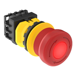 SSA-EB1PL2-12, Banner, 42210 boton paro de emergencia iluminado 40mm m30 2nc/1no terminal tornillo