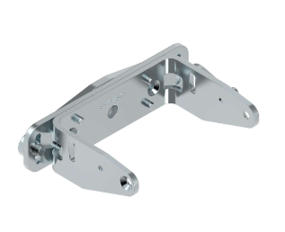 SXA-MBK-1, Banner, 806734 sx5 safety laser scanner, accessory bracket, pitch and roll adjustment bracket, qty: 1