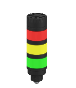 TL50GYRAQ, Banner, 83214 torreta tl5 con audible continuo de 92db. 3 color (verde/amarilllo/rojo). 24vac/dc.ip50.qd-5pin