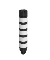 TL50P5AQ, Banner, 806699 tl50 pro tower light with audible, standard black housing: 5 lighted segments, voltage: 10-30