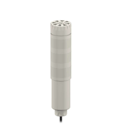 TL50HZGYRAC, Banner, 33081 tl50h tower light, gray housing: 3-color audible indicator, voltage: 100-240 v ac, environmen