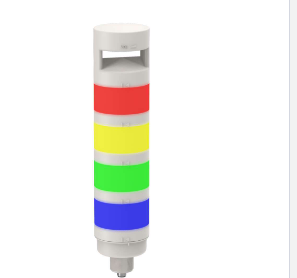 TL70BGYRALCQ, Banner, 97576 tl70 tower light, gray housing: 4-color loud audible indicator, voltage: 12-30 v dc, environm