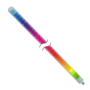 WLS27PXRGBW430HSQ, Banner, 807464 wls27 pro light strip, heavy diffuse window, length: 430 mm, voltage: 18-30 v dc, environment