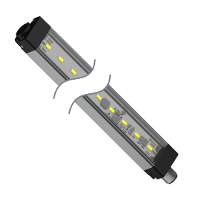 WLS28-2XGR-285XQ, Banner, 92771 lampara wls28-2, longitud 285mm,alimentacion 12-30vdc, ip67/ip69k, color verde y rojo, qd-4pin