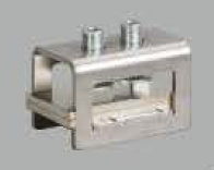 N01187, Wertek-Busbar, Abrazadera de conexion de bus, para bus rectangular de 60x5-15mm