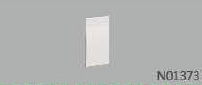 N01373, Wertek-Busbar, Tapa para soporte 2t para n01116 o n01132