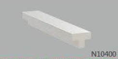 N10400, Wertek-Busbar, Barra tipo 1t de 400mm2 (1 metro)