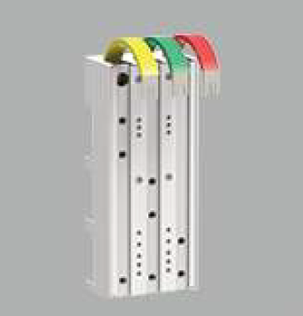 S160303, Wertek-Busbar, Ba-160/3p md03 adaptador para busbar de ls abs103c con barra flexible