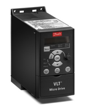 132F0017, Danfoss VLT, Vlt micro drive fc-51 para 0.5hp (0.37kw) trifasico 380-480v sin chopper de freno ip20