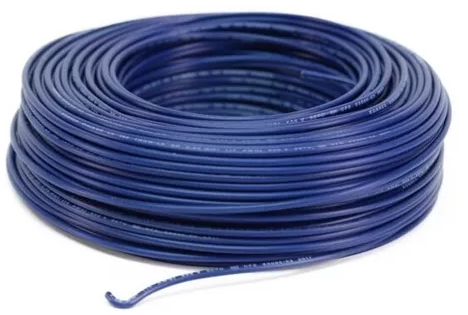 CON_THW-14BL, Cable Condelmex, Cable flexible condelmex thw-ls 14 awg 600v. color azul