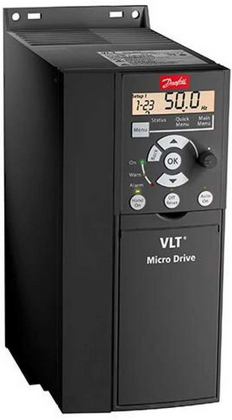132F0024, Danfoss VLT, Vlt micro drive fc-51 para 4hp (3kw) trifasico 380-480v con chopper de freno ip20