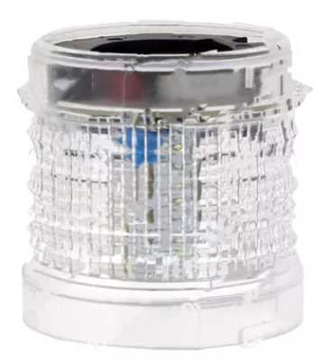 Q50L-FC-24, Q-Light, 63010 modulo luminoso de luz fija/intermitente de led color blanco 24vdc