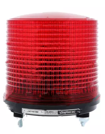 S125S-120-R, Q-Light, 63032 torreta estroboscopica roja 120vac