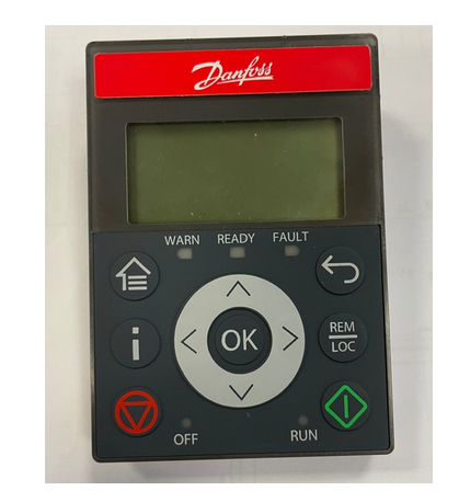 132G0234, Danfoss VLT, Control panel 2.0 op2 para ic2-micro (requiere 132g0235 para montar a panel)