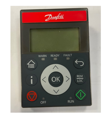 132G0234, Danfoss VLT, Control panel 2.0 op2 para ic2-micro (requiere 132g0235 para montar a panel) ip55