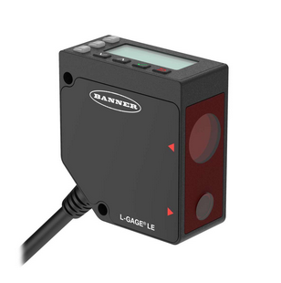 LE550U, Banner, 86752 sensor laser. rango:100-1000mm. 12-30vdc. salida:0-10vdc:npn/pnp. 2m cable