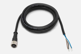 MQDC-410, Banner, 93962 cable conexión rapida m12. 4-pin hembra recto. 3.01 m 4x22