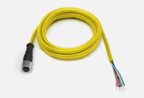 SXA-8100D, Banner, 806305  m12 qd cable 8 pin m12 female connector 30.48m leght non shielded