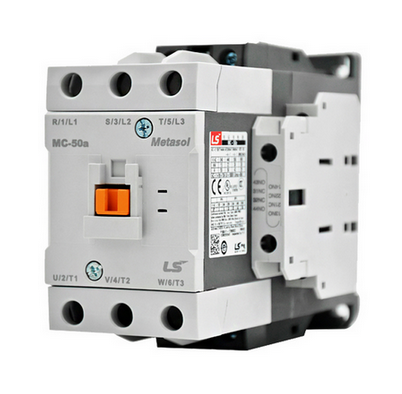 MC-50a/AC220/SCREW/2a2b, LS Electric, Mc-50a contactor metasol 3p 50a 2a2b 220vac/60hz tornillo