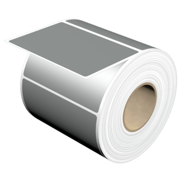 W_1003410000, Weidmuller, Etiqueta polyester plateada de 89x60mm, thm mt30x 89/60 si