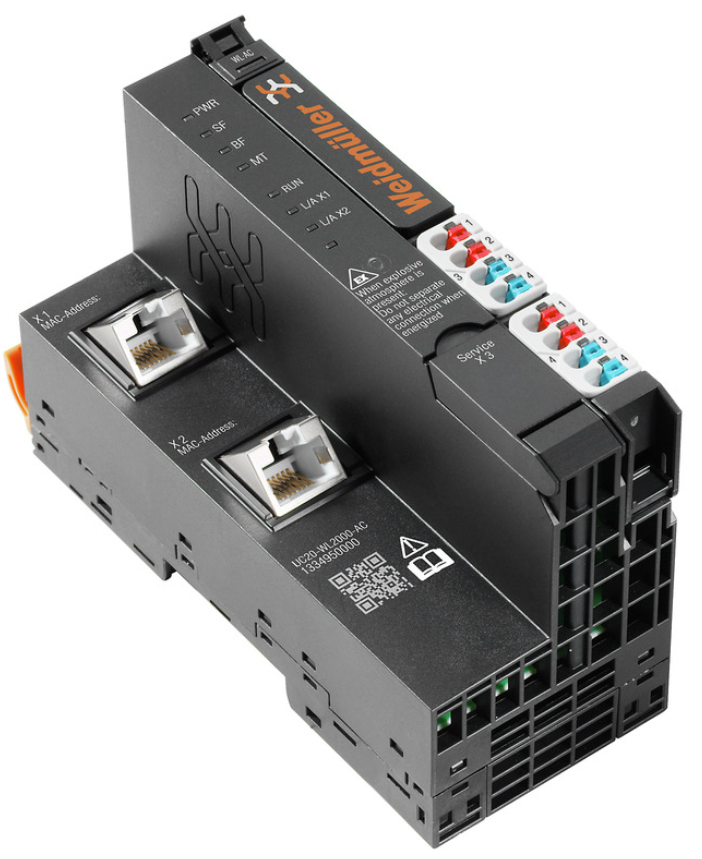 W_1334950000, Weidmuller, Controller, ip20, u-control 2000 web, iot controller, web-based, incl. engenieering tool u-create io