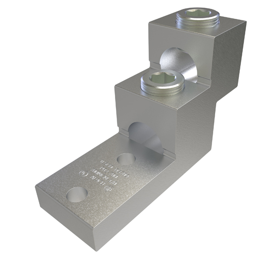 PB2-750, ILSCO, Terminal escalera para 2 cables hasta 750mcm.