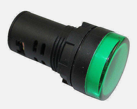 AD22-22DS-GRE/440, Wertek, 07577 piloto led verde para 440v.