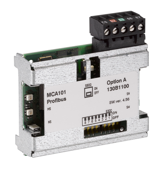 130B1100, Danfoss VLT, Vlt tarjeta de comunicacion profibus mca 101