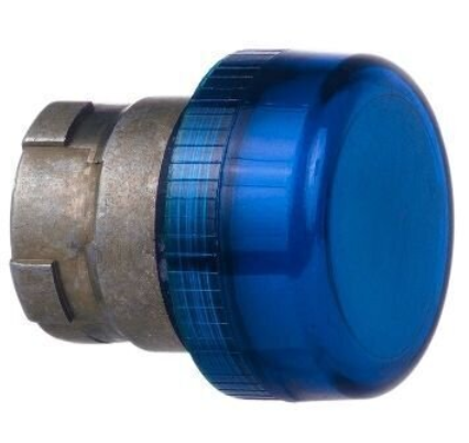 LAY5-BV06, Wertek, Cabeza para piloto azul de 22mm, (d-zb2bvv06).