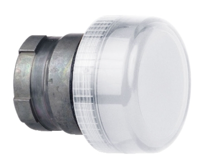 LAY5-BV01, Wertek, Cabeza p/ piloto de 22mm,  blanco. (d-zb2bv01)