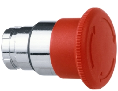 RM2-BS54, Wertek, Cabeza p/botonera hongo pulsar-girar rojo 40mm (zb2bs54)