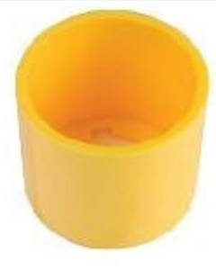 LAY5-EB30, Wertek, Guarda de seguridad amarilla , p/botones de 22mm.