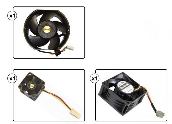 176F3884, Danfoss VLT, Vlt kit de mantenimiento de ventiladores