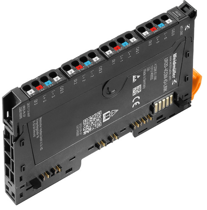 W_1315740000, Weidmuller, Ur20-4com-io-link, modulo remoto de 4 sensores io-link