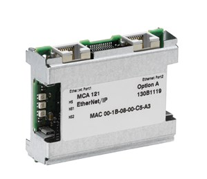130B1119, Danfoss VLT, Tarjeta de comunicacion ethernet /ip mca 121