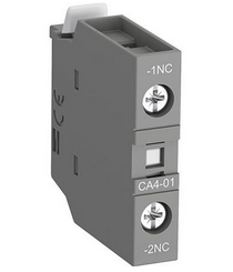 1SBN010110R1001, ABB, Ca4-01, contacto aux, frontal, nc, para cont. af9....af96.