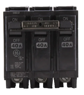 THQL32040, General Electric, Interruptor ge de 3 polos 40a