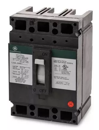 TED134020WLB, General Electric, Interruptor termomagnetico 20 amp, 3 polos,480vac