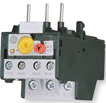RT1U, General Electric, Relevador de sobrecarga 21-26 amp