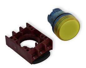 P9MLGD, General Electric, Piloto ge color ambar de 22mm.