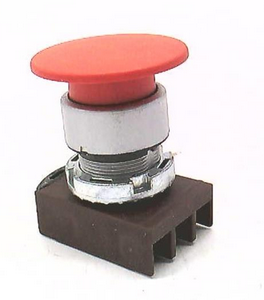 P9MEM4RN, General Electric, Hongo rojo momentaneo ge de 22mm.