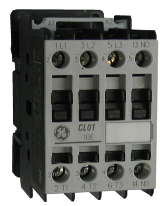 CL01A310TV, General Electric, Contactor (12 amp en ac3 y 25a en ac1) bobina en 440vac