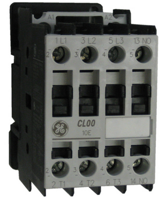 CL00D310TD, General Electric, Contactor 9 amp, bobina en 24vdc