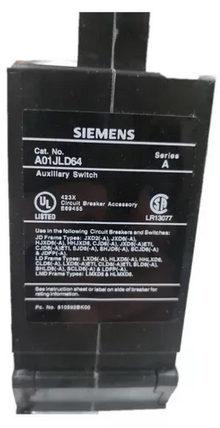 A01JLD64, Siemens, Mx:a01jld64 contacto auxilir para int. marco jx, lx, lmx.