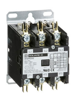 8910DPA33V02, Square D, Contactor de prop. def., 3p,30a,bob.en 110vca.
